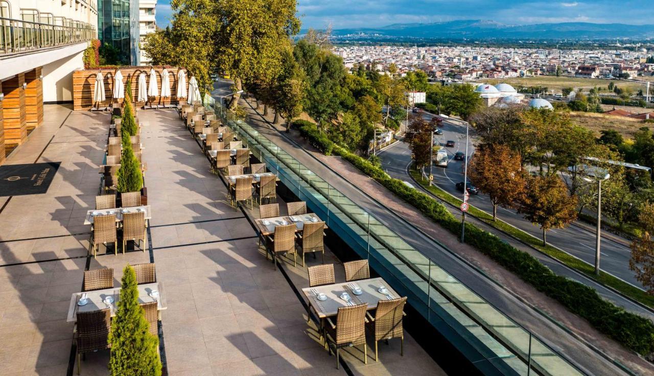 Hotel Celik Palas Convention Center & Thermal Spa Bursa Bagian luar foto The Terrace