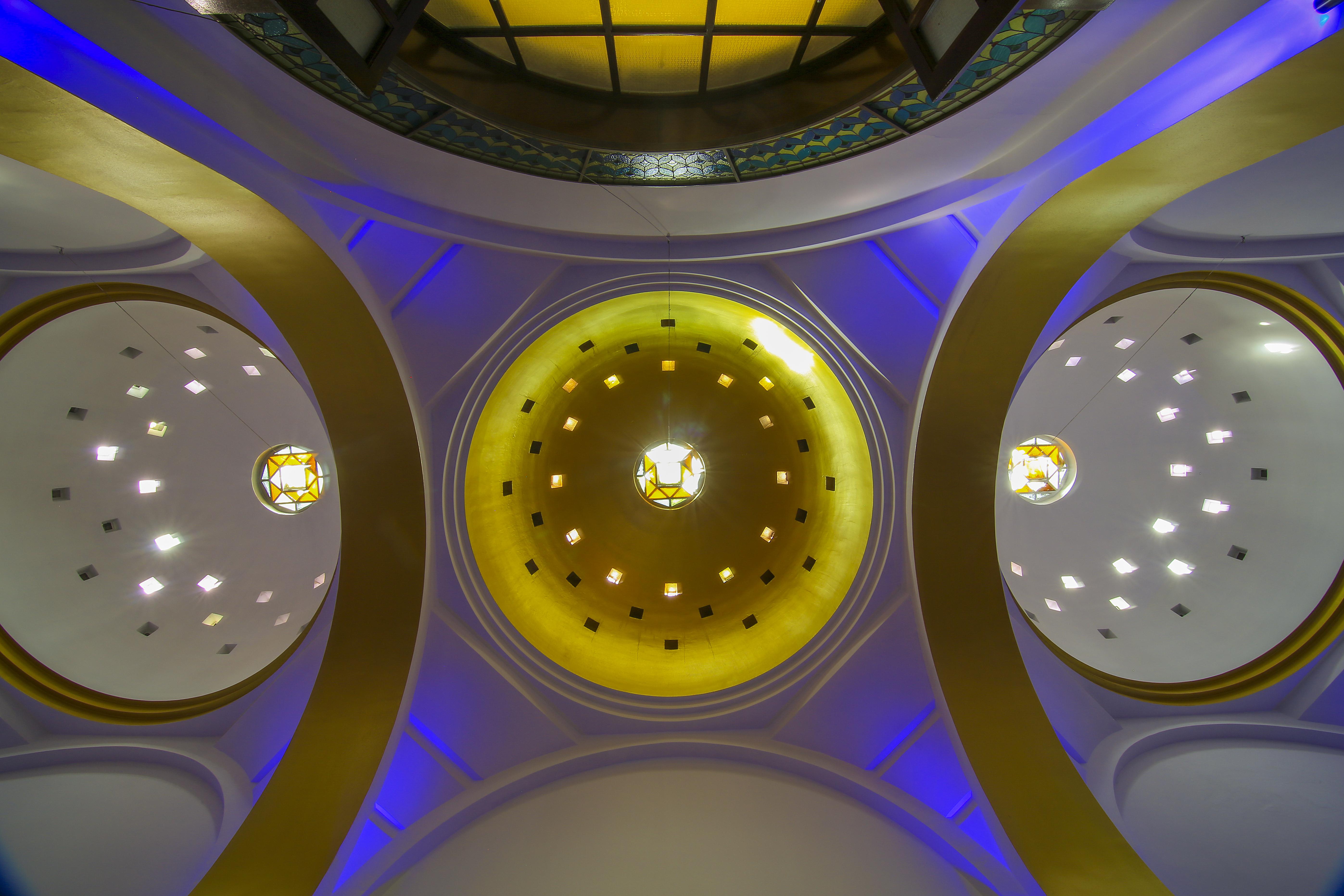 Hotel Celik Palas Convention Center & Thermal Spa Bursa Bagian luar foto The ceiling of the main hall
