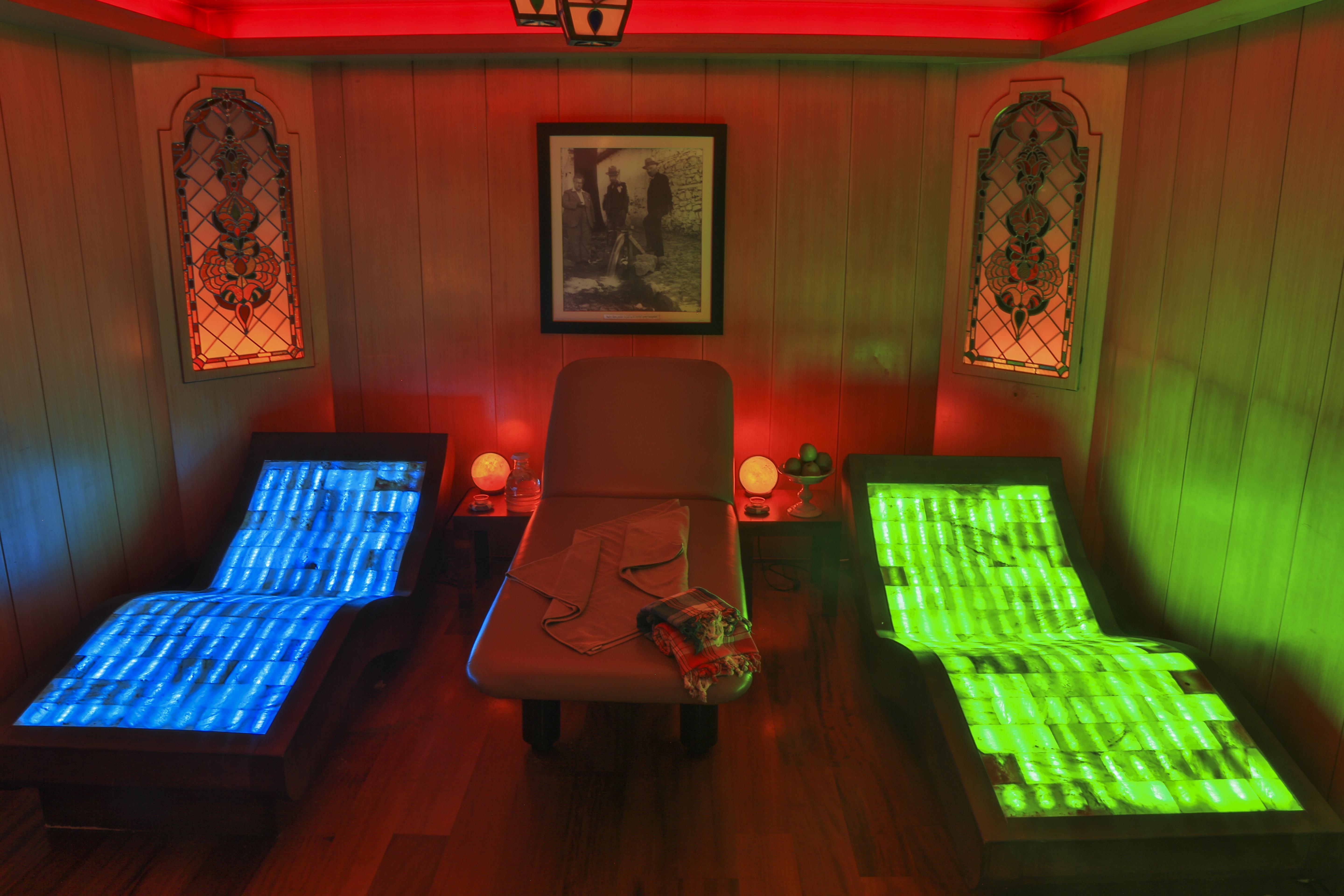 Hotel Celik Palas Convention Center & Thermal Spa Bursa Bagian luar foto A solarium