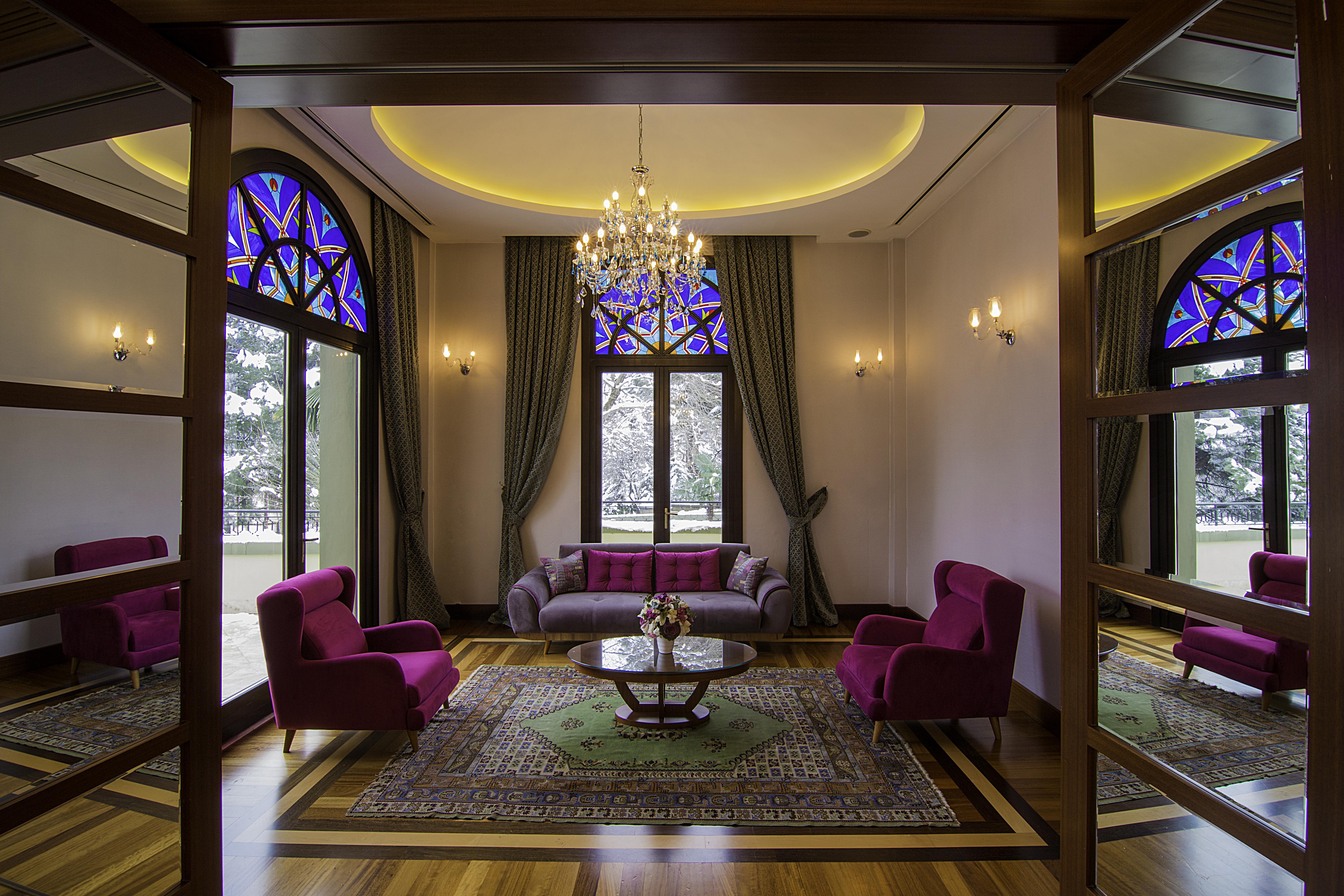 Hotel Celik Palas Convention Center & Thermal Spa Bursa Bagian luar foto The interior of the hotel