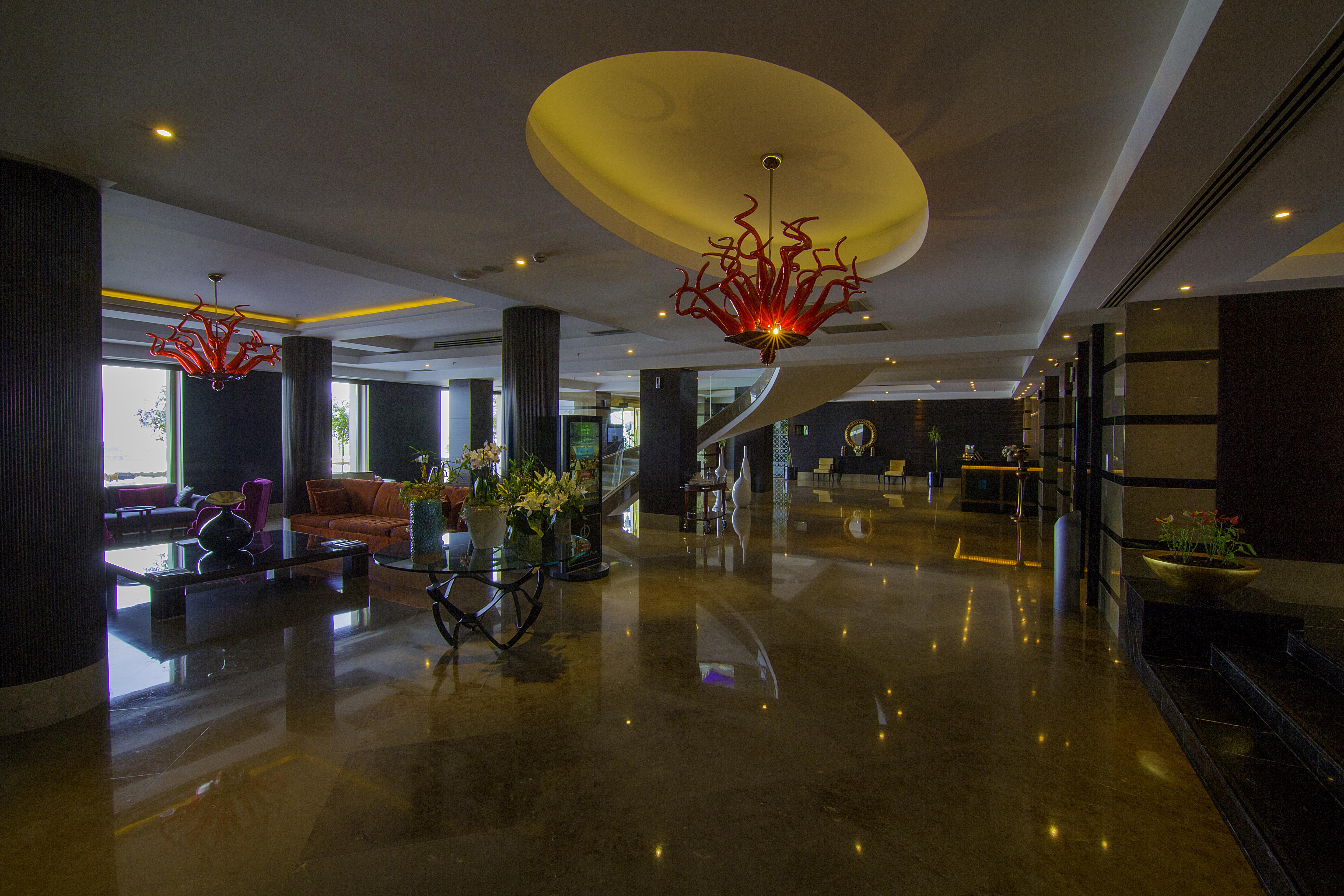 Hotel Celik Palas Convention Center & Thermal Spa Bursa Bagian luar foto Lobby